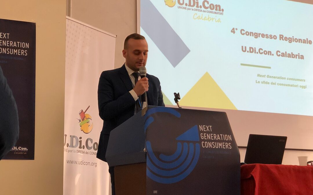 U.Di.Con.: Nico Iamundo eletto Presidente Regionale dell’U.Di.Con. Calabria